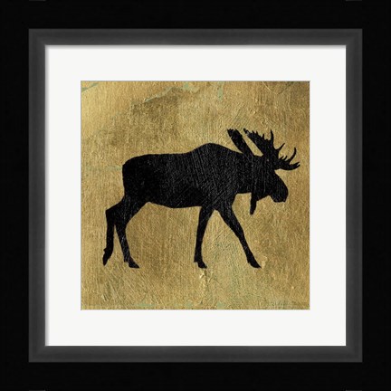 Framed Golden Lodge III Print