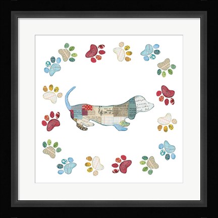 Framed Good Dog III Print