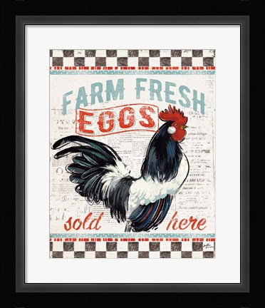 Framed Morning News III Print