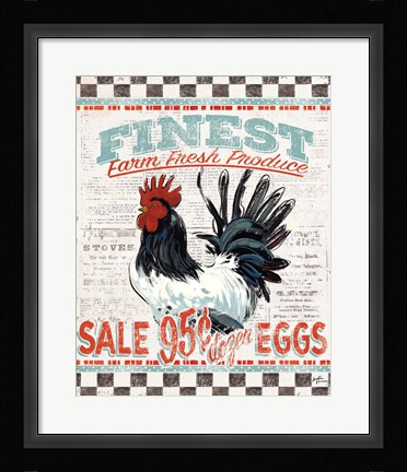 Framed Morning News IV Print