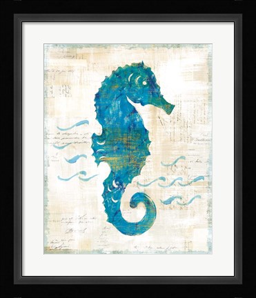 Framed On the Waves III Print