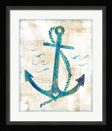 Framed On the Waves IV Print