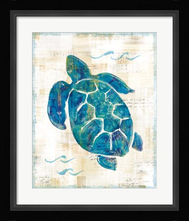 Framed On the Waves VI Print