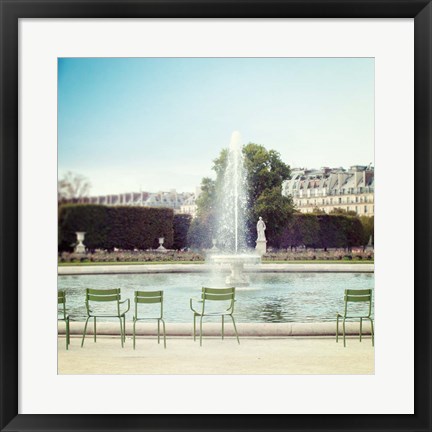 Framed Paris Moments V Print