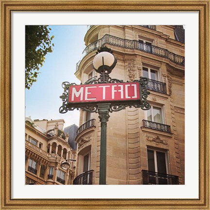 Framed Paris Moments VII Print