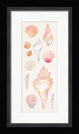 Framed Sea Gems II Print