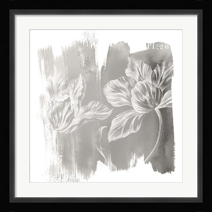 Framed Water Wash II Neutral Print