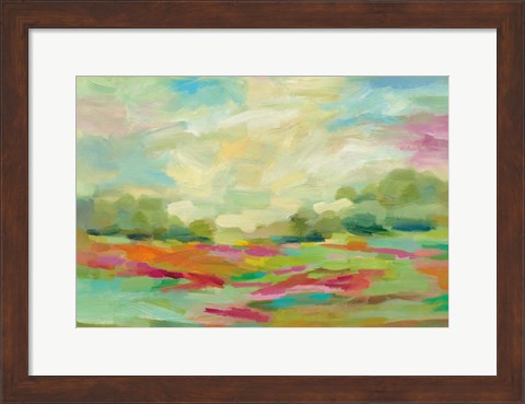 Framed Sunny Fields Print