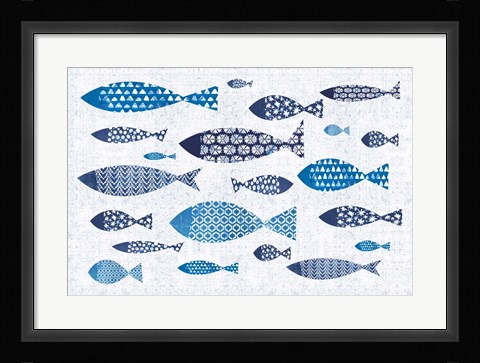 Framed Sunday on the Coast II Print