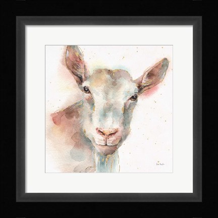 Framed Farm Friends I Print