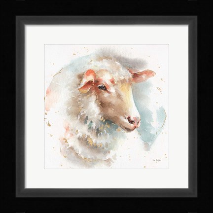 Framed Farm Friends IV Print