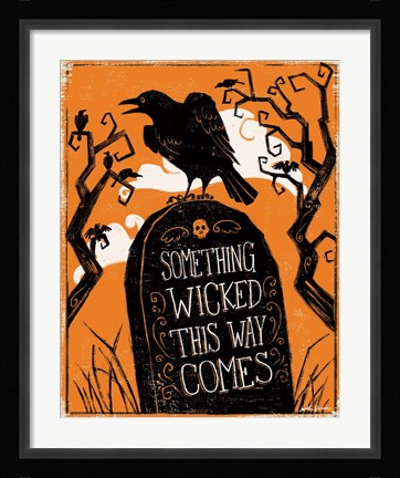 Framed Wicked III Print