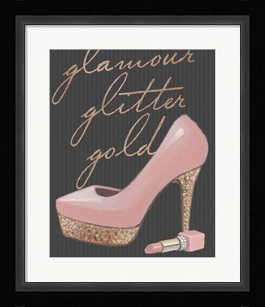 Framed NY Chic II Print