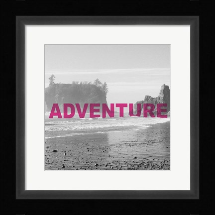 Framed Bold Adventures V Print
