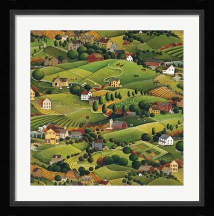 Framed Pleasant Valley Print