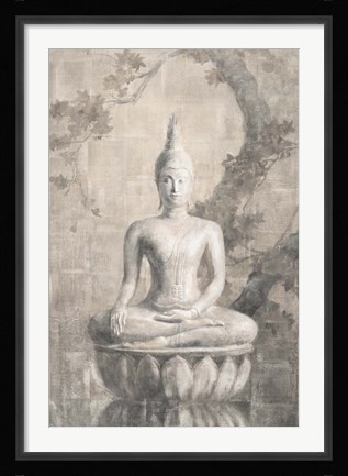 Framed Buddha Neutral Print