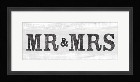 Framed His and Hers Love III Print