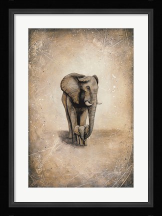 Framed Safe with Me Print