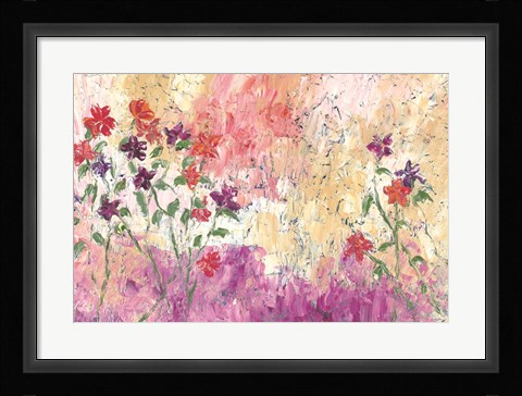 Framed Live Life Colorfully Print