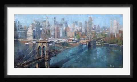 Framed Brooklyn Bridge Print