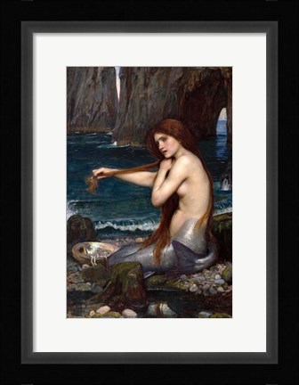 Framed Mermaid Print