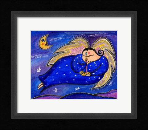 Framed Big Diva Angel Of Light Print