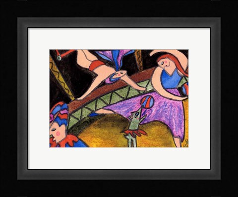 Framed Big Diva Circus Print