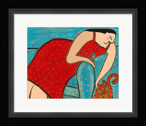 Framed Big Diva How Was Your Day Print