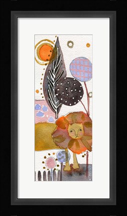 Framed Hear My Roar Print