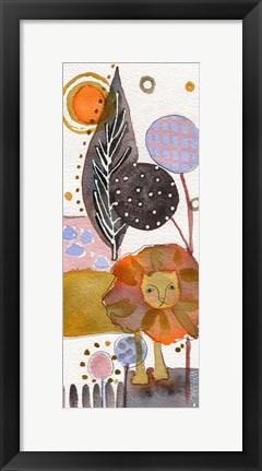 Framed Hear My Roar Print