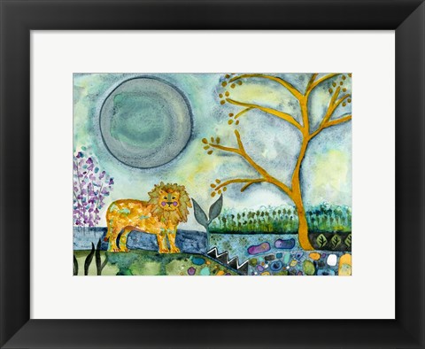 Framed Peacemaker Print