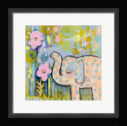 Framed Peachy Keen Print