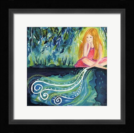 Framed Power Within Print