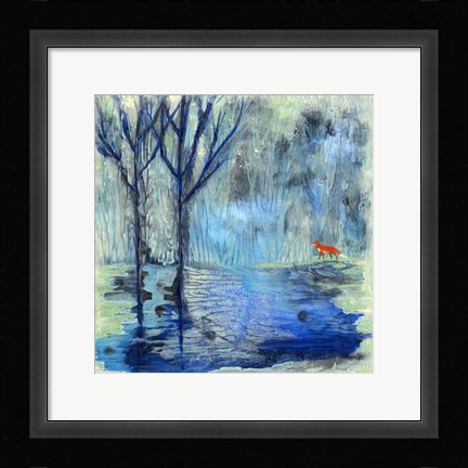 Framed Tranquil Travels Print