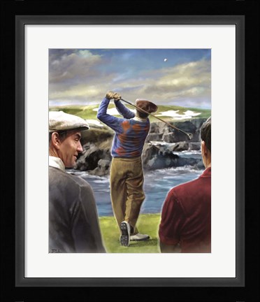 Framed Ben Hogan Golf Print