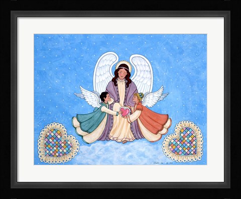 Framed Angel of Love Print
