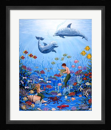 Framed Fantasea Print