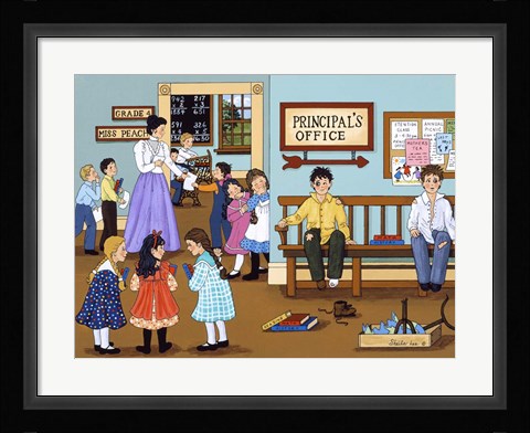 Framed Principal's Office Print