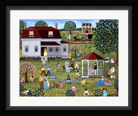 Framed Easter Egg Hunt Print