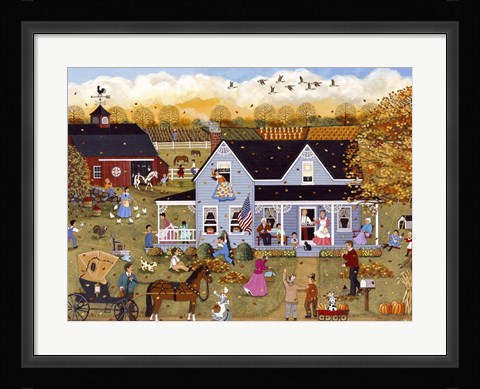 Framed Thanksgiving Eve Print