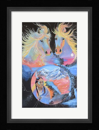 Framed Fantasy Reality Print