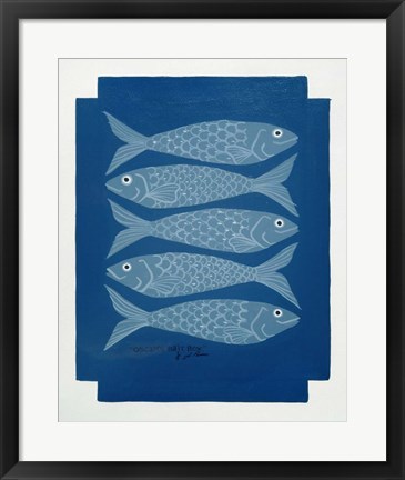 Framed Oscar's Bait Print