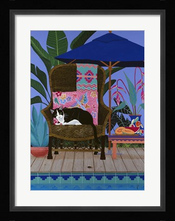 Framed Adios Cucaracha Print