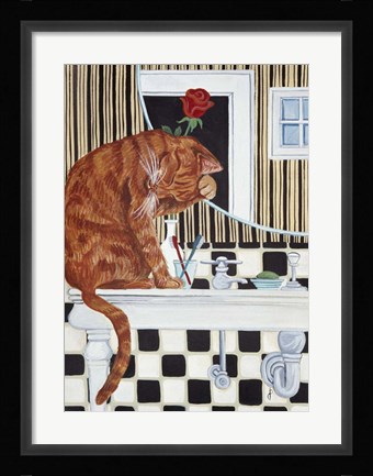 Framed Washing Up Print