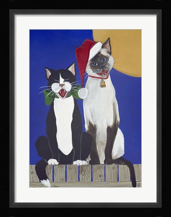 Framed Hark The Herald Angels Sing Print