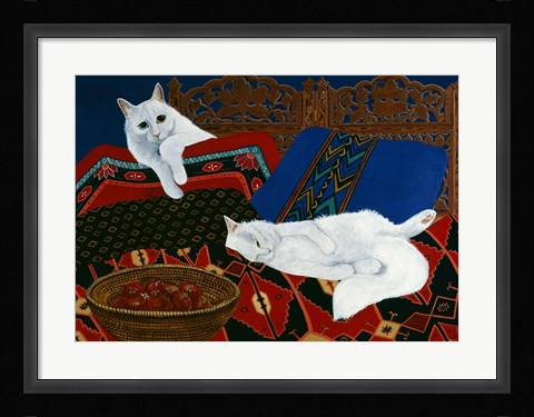 Framed Pamuk And Pomegranates Print