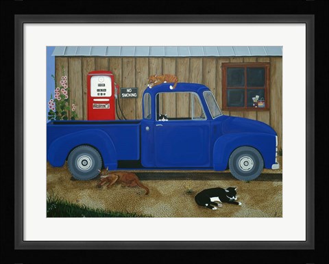 Framed Its Ours For The Weekend Print