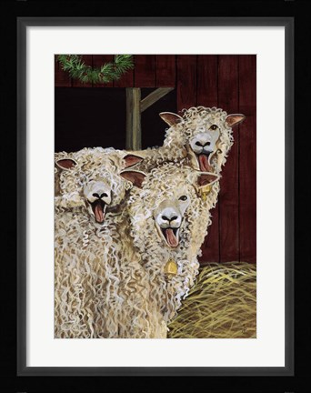 Framed Baa! Print