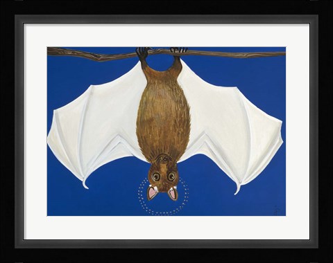 Framed Bat Print