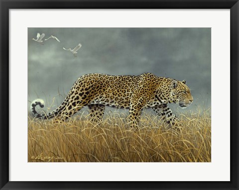 Framed Leopard 2 Print